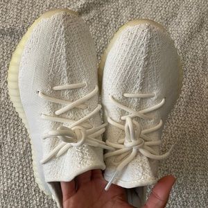 Yeezys- triple white